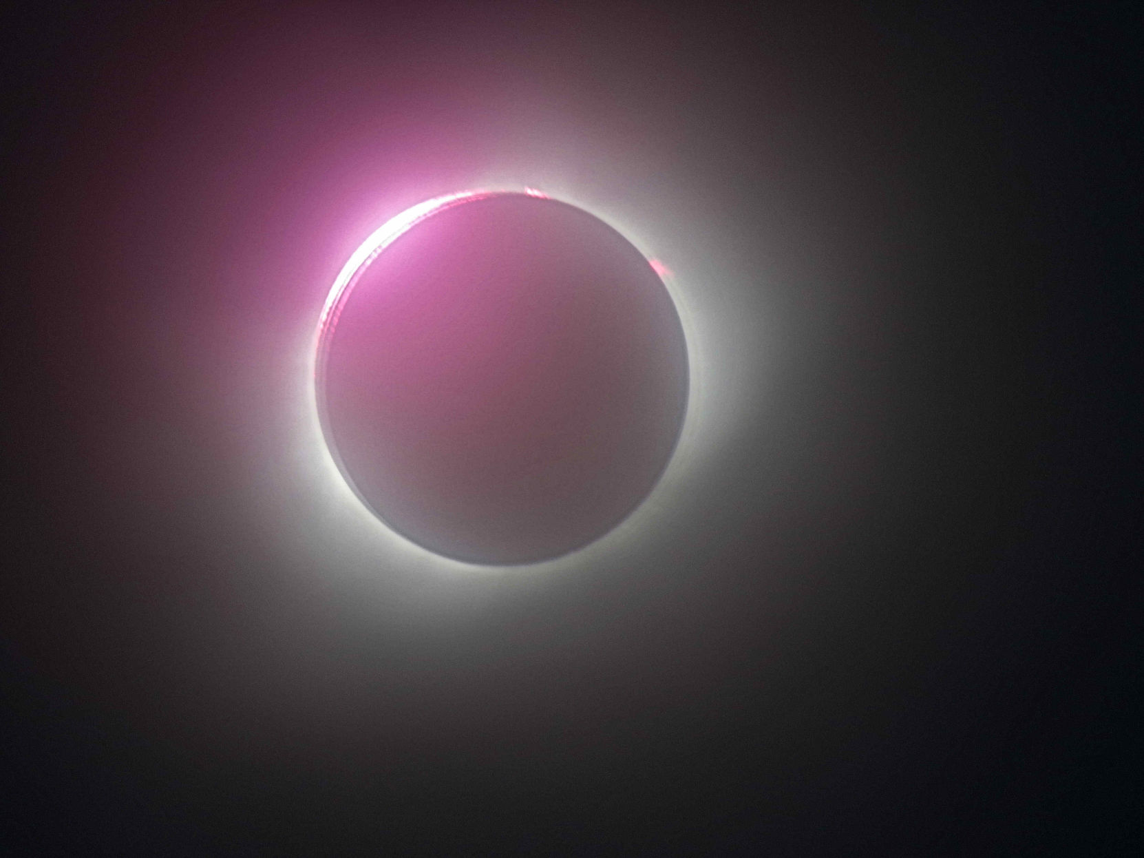 The eclipse from 63rd and Ballard